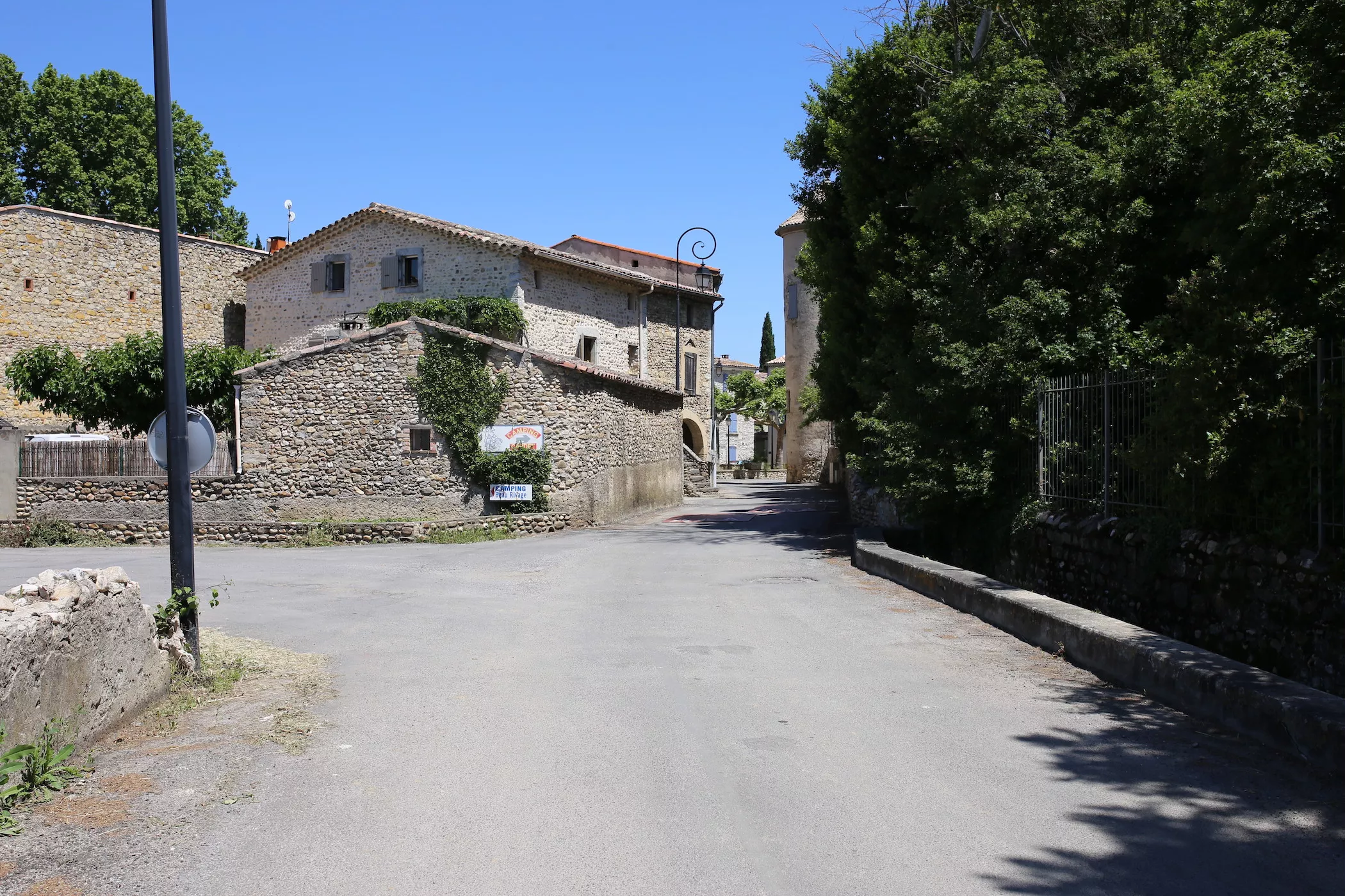Entrée du village